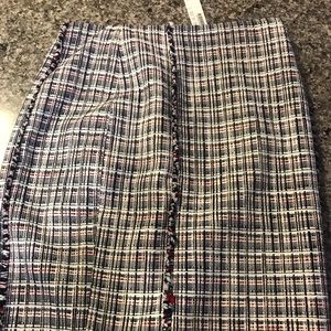 J. Crew tweed pencil skirt